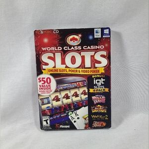 Masque Publishing World Class Slots (PC & Mac) New